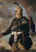 Pier Francesco Mola Oriental Warrior oil painting artist